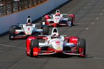 Juan Pablo Montoya (Penske), Will Power (Penske) und Simon Pagenaud (Penske)