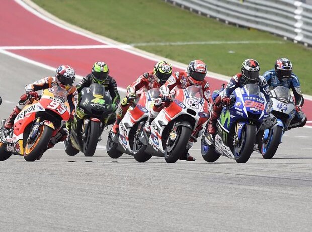 Titel-Bild zur News: MotoGP Start in Austin