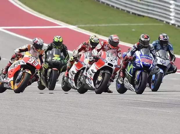MotoGP Start in Austin Titel-Bild zur News: MotoGP Start in Austin