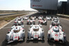 Bild zum Inhalt: Erstmals vereint: die 13 Le-Mans-Sieger von Audi