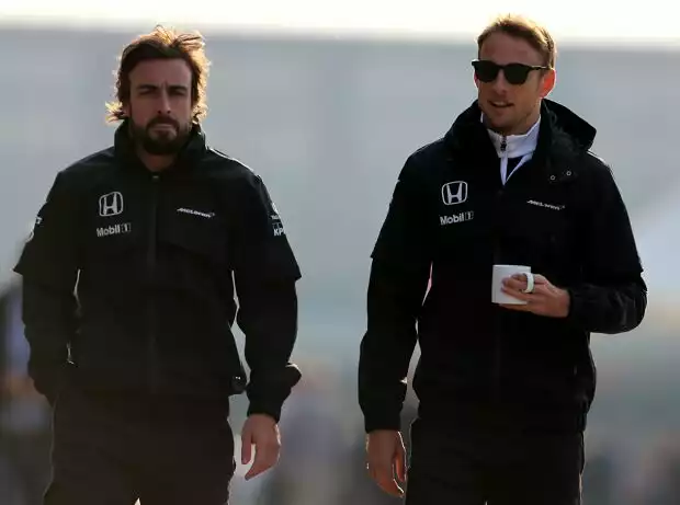 Fernando Alonso, Jenson Button Titel-Bild zur News: Fernando Alonso, Jenson Button