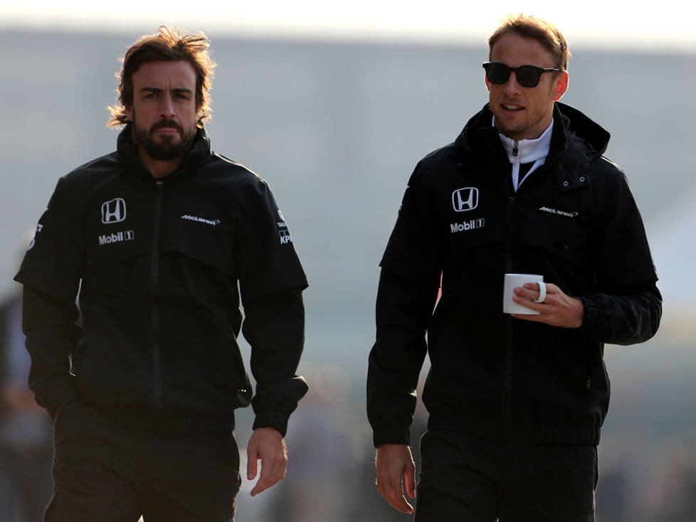 Fernando Alonso, Jenson Button