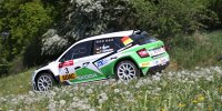 Bild zum Inhalt: Skoda verpasst Sieg bei Rallye Thüringen knapp