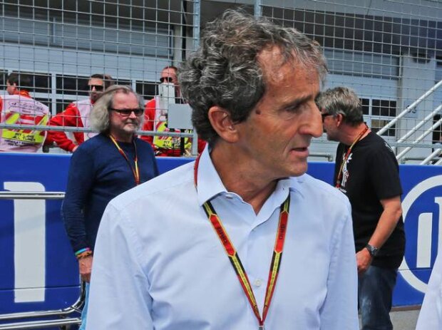 Titel-Bild zur News: Alain Prost, Bernie Ecclestone