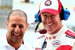 Beste Laune bei Tony Kanaan und Scott Dixon 