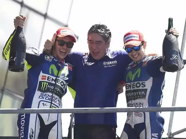 Valentino Rossi, Jorge Lorenzo Titel-Bild zur News: Valentino Rossi, Jorge Lorenzo
