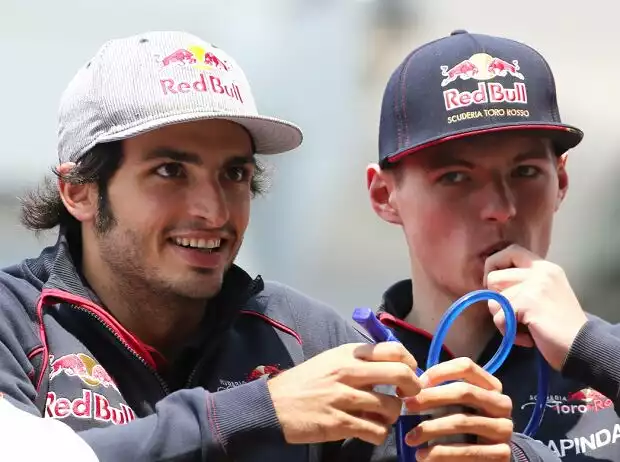 Carlos Sainz, Max Verstappen Titel-Bild zur News: Carlos Sainz, Max Verstappen