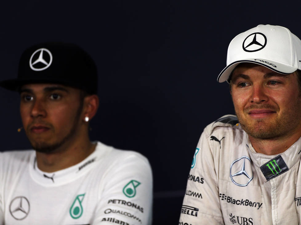 Nico Rosberg, Lewis Hamilton