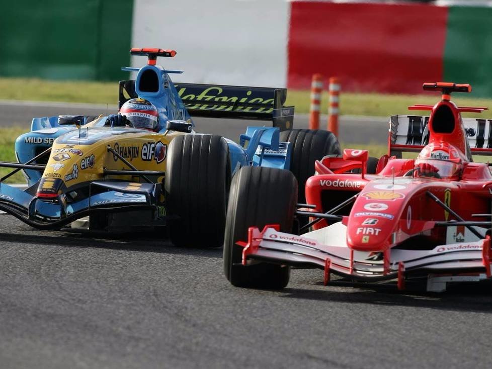 Fernando Alonso, Michael Schumacher