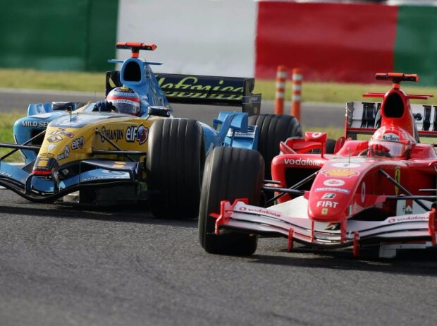 Fernando Alonso, Michael Schumacher Fernando Alonso, Michael Schumacher