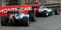 Bild zum Inhalt: Formel 1 Monaco 2015: Hamilton Schnellster im Regen