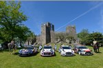 Die vier Hersteller in der Rallye-WM 2015