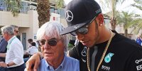 Bild zum Inhalt: Hamilton-Fan Ecclestone: "Rosberg fehlt das Selbstvertrauen"