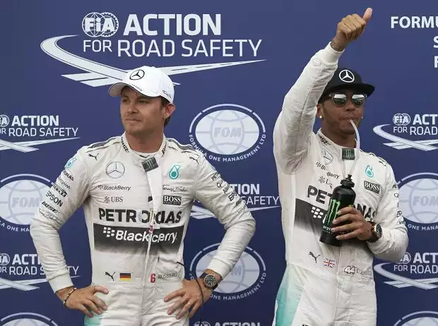 Titel-Bild zur News: Lewis Hamilton, Nico Rosberg