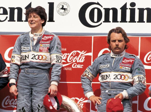 Titel-Bild zur News: Ellen Lohr und Keke Rosberg, DTM 1992