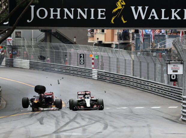 Titel-Bild zur News: Max Verstappen, Romain Grosjean