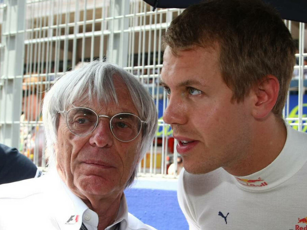 Bernie Ecclestone, Sebastian Vettel