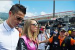 Cristiano Ronaldo und Model Cara Delevingne