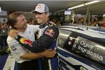 Jost Capito und Sebastien Ogier (Volkswagen)