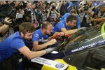 Das Volkswagen-Team feiert