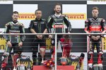 Jonathan Rea, Tom Sykes und Chaz Davies 