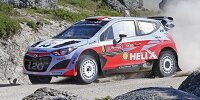 Bild zum Inhalt: Hyundai bei der Rallye Portugal chancenlos