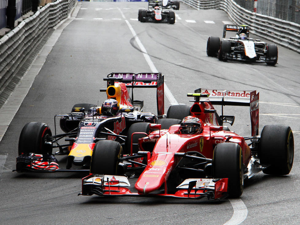 Daniel Ricciardo, Kimi Räikkönen