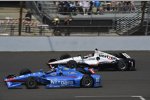 Tony Kanaan (Ganassi) und Will Power (Penske)