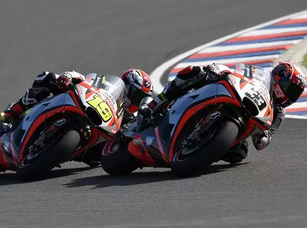 Alvaro Bautista, Marco Melandri Titel-Bild zur News: Alvaro Bautista, Marco Melandri