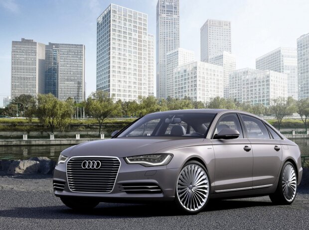 Titel-Bild zur News: Audi A6 L E-tron Concept
