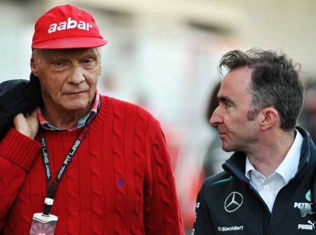 Niki Lauda, Paddy Lowe Niki Lauda, Paddy Lowe