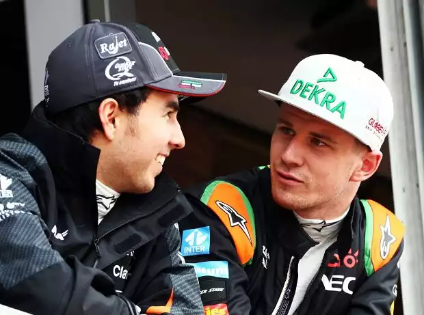 Sergio Perez, Nico Hülkenberg Titel-Bild zur News: Sergio Perez, Nico Hülkenberg
