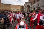 Ducati-Showrun auf dem Piazza del Campo (Siena)