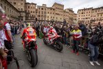 Ducati-Showrun auf dem Piazza del Campo (Siena)