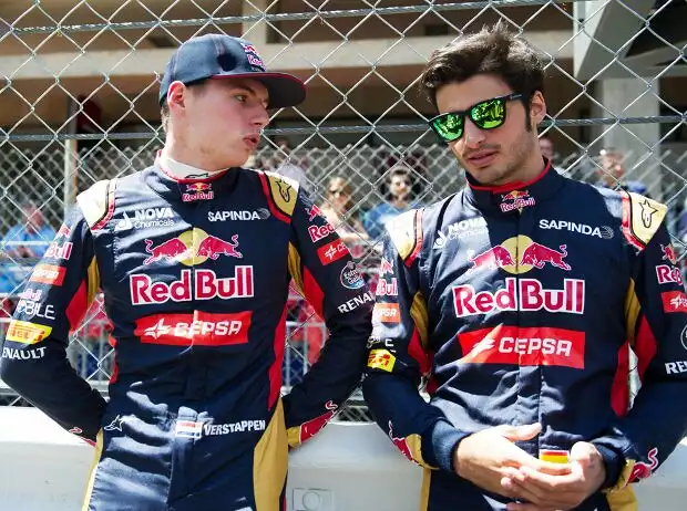 Max Verstappen, Carlos Sainz Titel-Bild zur News: Max Verstappen, Carlos Sainz