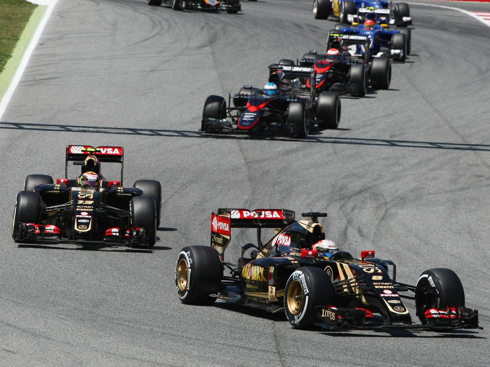 Romain Grosjean, Pastor Maldonado