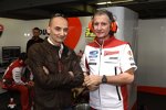 Claudio Domenicali und Paolo Ciabatti (Ducati) 