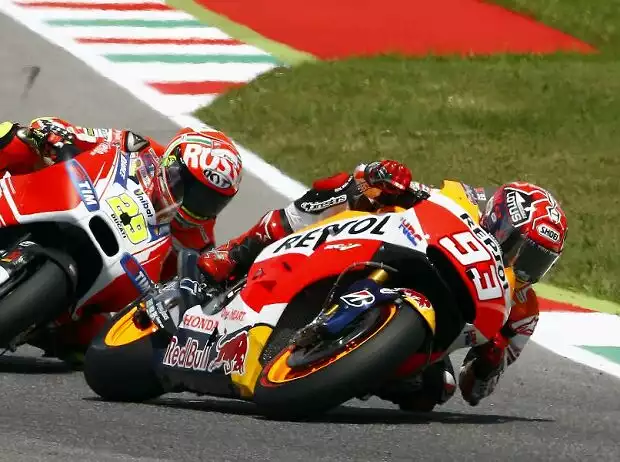 Marc Marquez, Andrea Iannone Titel-Bild zur News: Marc Marquez, Andrea Iannone