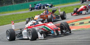Formel-3-EM-Rennen wegen rüpelhaften Fahrens abgebrochen