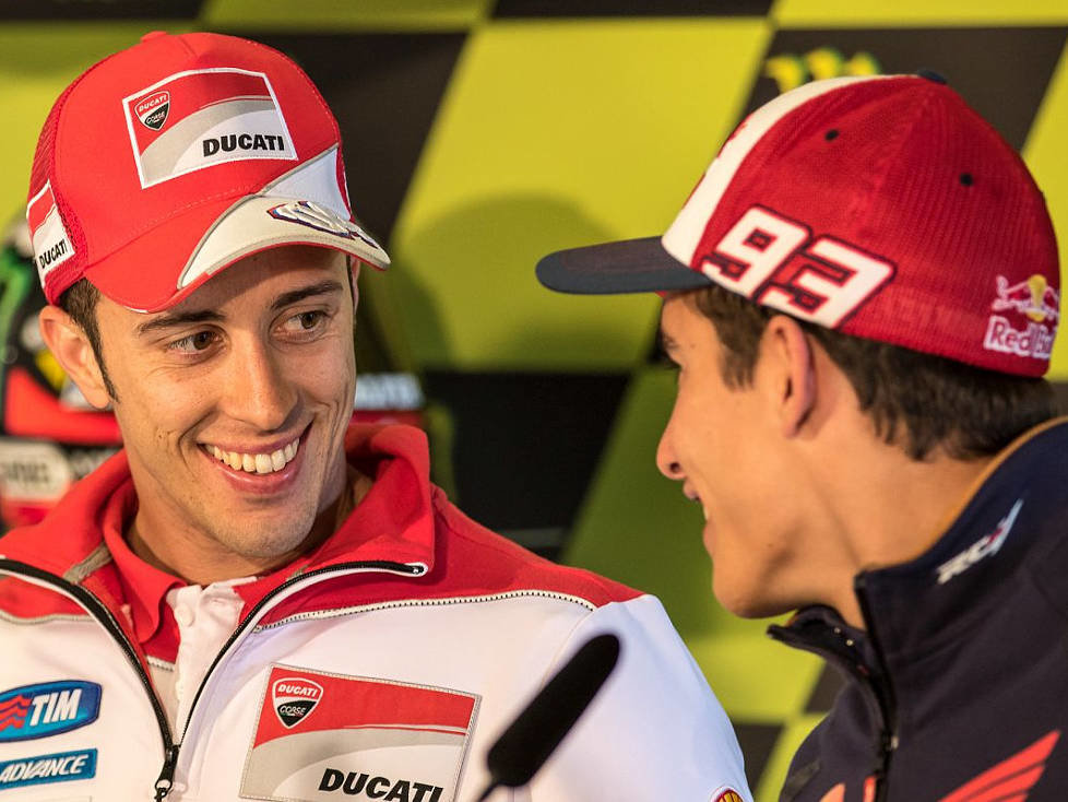 Andrea Dovizioso, Marc Marquez
