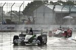 Carlos Munoz (Andretti) und Juan Pablo Montoya (Penske) 