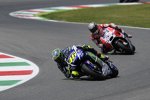 Valentino Rossi vor Andrea Dovizioso 