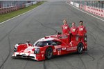 Timo Bernhard, Mark Webber und Brendon Hartley (Porsche) 