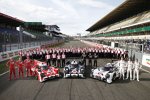 Die LMP1-Aufgebot von Porsche für die 24 Stunden von Le Mans 2015