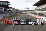 Die LMP1-Aufgebot von Porsche für die 24 Stunden von Le Mans 2015