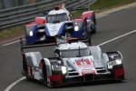 Lucas di Grassi, Loic Duval und Oliver Jarvis (Audi) 