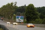 Alex MacDowall, Richie Stanaway und Fernando Rees (Aston Martin) 