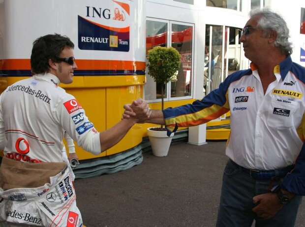 Fernando Alonso, Flavio Briatore Fernando Alonso, Flavio Briatore