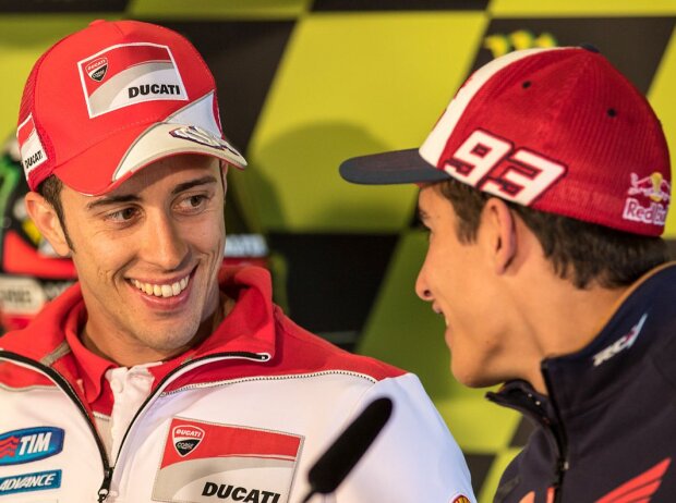 Andrea Dovizioso, Marc Marquez Andrea Dovizioso, Marc Marquez
