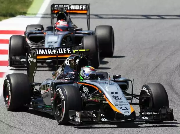 Sergio Perez, Nico Hülkenberg Titel-Bild zur News: Sergio Perez, Nico Hülkenberg